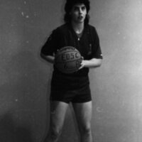 1985 Women's Basketball Players, October Portraits 26