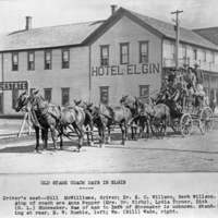 Elgin, Hotel &amp; Stagecoach 2