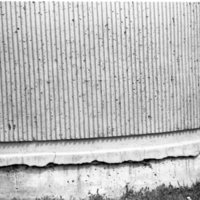 1989 Zabel Hall, Foundation Crack