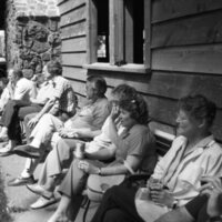 1985 Employees, Picnic at Riverside Park 09