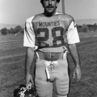 1984 Football Player, October Portraits 84