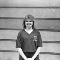 1984 Women's Basketball Players, Fall Portraits 19