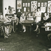 1930 Ackerman Elementary Classroom 1