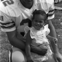 1988 Football Player, Brian Sap and Daughter 04