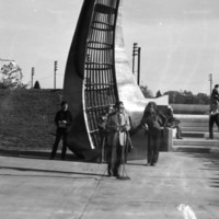 1981 Sculpture, Amphitheater Dedication 08