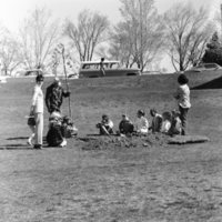 1972 Ackerman Elementary School, Tree Planting 01