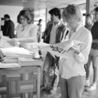 1985 Hoke Information Counter, Fall Term Registration 20