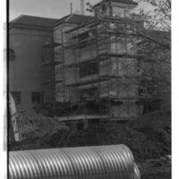 1989 Walter M. Pierce Library, Exterior Work 01