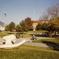 80's Campus in Autumn
