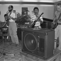 1988 Loso Hall, Groundbreaking Ceremony, Reception Band 06