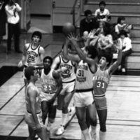 1984 Basketball Action, EOSC vs. LCSC 03