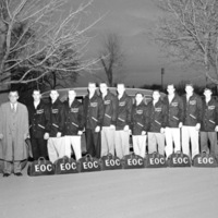 1956-57 Basketball Team 4-2