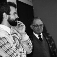 1986 Chancellor William "Bud" Davis, Employee Reception 09
