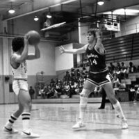 1978 Basketball Action, Western Oregon at EOSC 09