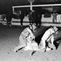 1976 Rodeo, Calf Roping 05