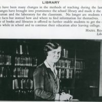 1929-30 Employee, Hazel Rea