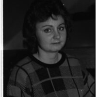 1990 Student, Unidentified Woman C 02