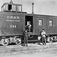 Train Caboose, #244