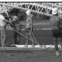 1988 Campus, Tennis Courts Construction 26