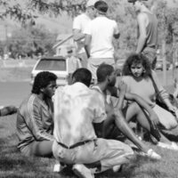 1987 New Student Days, BBQ 04