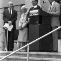 1990 Loso Hall Dedication 12