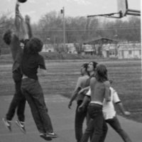 1976 Basketball Pick-up Game