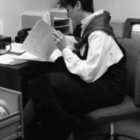 1986 Employee, Unidentified Woman C 01