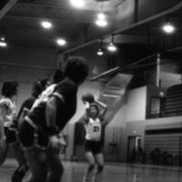 1981 Women's Basketball Action, January Home Game 08