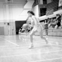 1988 Women's Basketball Action, Oregon Tech at EOSC 12