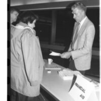 1990 Orientation, Financial Aid 03