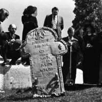 1974 Employees, Mock Funeral 06