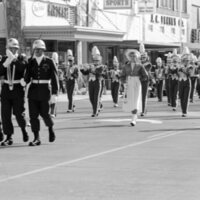 1986 Octoberfest Parade, High School Marching Band 06
