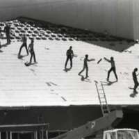 1989 Loso Hall Construction, Roof 01