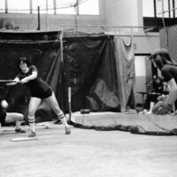 80's Softball Action, Indoors 02