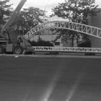 1988 Campus, Tennis Courts Construction 07