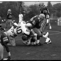 1991 Football Action, Western Washington University at EOSC 16