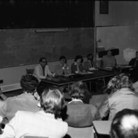 1976 Employees, Unknown Faculty/Staff Meeting 06