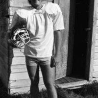 1984 Football Player, October Portraits 38