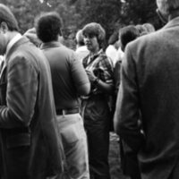 1984 School Begins, Faculty &amp; Staff Reception at President Gilbert's House 08