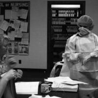 1981 Nursing Program, Sterile Attire 04