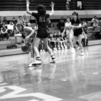 1988 Women's Basketball Action, Concordia at EOSC 10