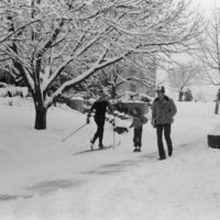 1983 Skiing on Campus 1-2
