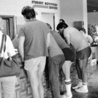 1985 Hoke Information Counter, Fall Term Registration 22