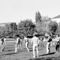 1981 Dorm Play Day &amp; Steak Fry, Volleyball 07