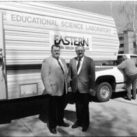 1991 Mobile Laboratory, Ribbon Cutting 03