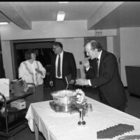 1991 Jack Evans, "Powerful Rockey" Book Signing 04