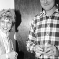 1987 Employees, Christmas Party 04