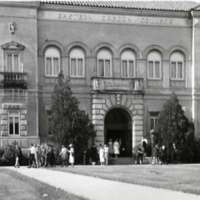 50's Inlow Hall Entrance