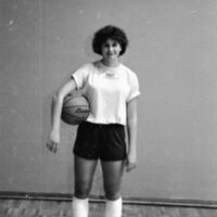 1985 Women's Basketball Players, October Portraits 04