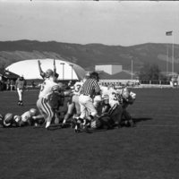 1990 Football Action, Western Oregon University at EOSC